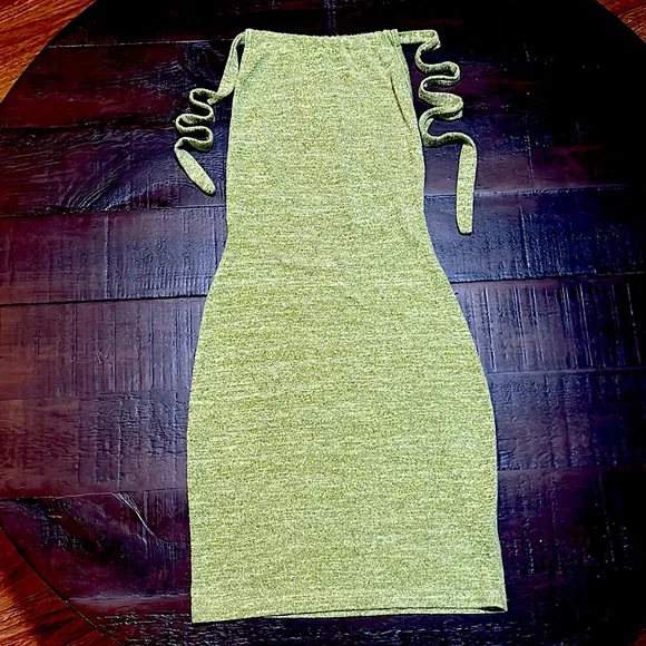 Mystique Boutique | Dresses | Heather Green Mini Dress | Poshmark